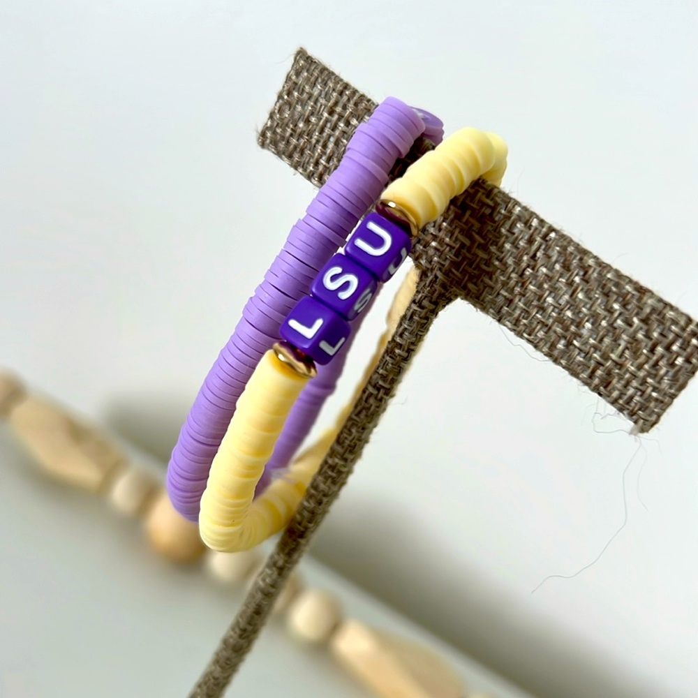 LSU bracelets